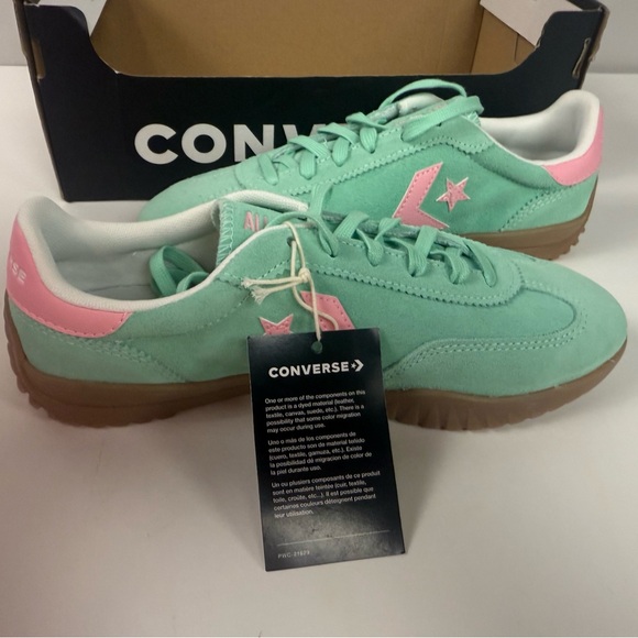 Converse Run Star Trainer Athletic Sneakers NIB Star Chevron Suede New NIB - Picture 5 of 10